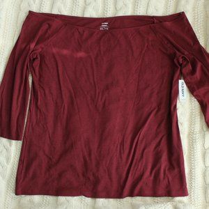 NWT: Old Navy off-the-shoulder Top
